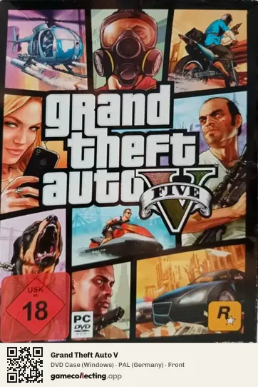 Grand Theft Auto V Computer, Germany box front