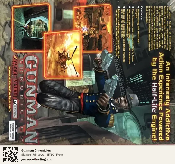 Gunman Chronicles Computer, NTSC box front