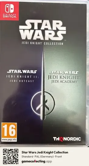 Star Wars Jedi Knight Collection Nintendo Switch, Germany box front