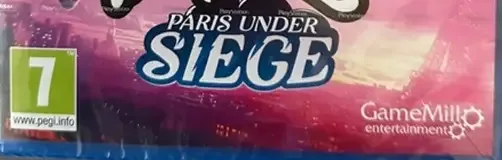 Miraculous: Paris Under Siege, the PEGI square on its front