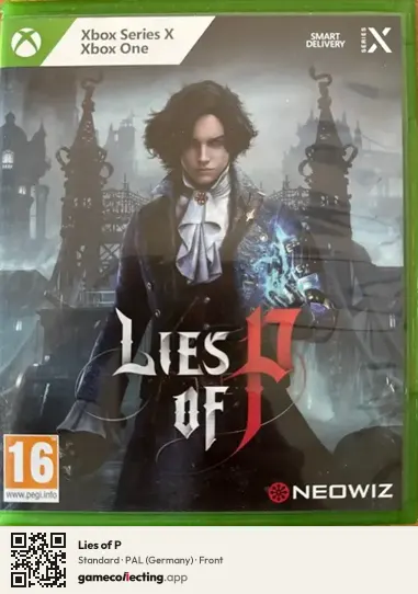 Lies of P Xbox Series X, Germany box front