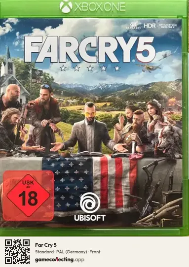 Far Cry 5 Xbox One, Germany box front