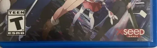 Akiba's Beat, the ESRB box on its front