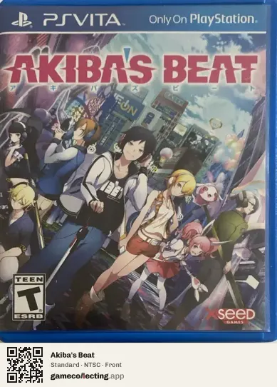 Akiba's Beat PlayStation Vita, NTSC box front