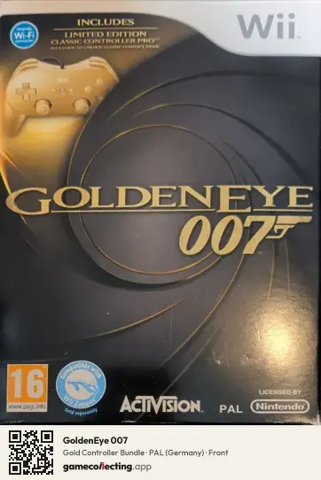 GoldenEye 007 Nintendo Wii, Germany box front