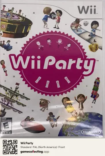 Wii Party Nintendo Wii, North America box front