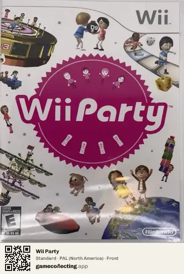 Wii Party Nintendo Wii, North America box front