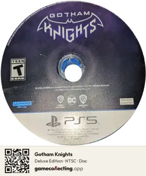 Gotham Knights PlayStation 5, NTSC disc