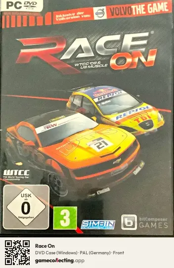 Race On Computer, Germany box front