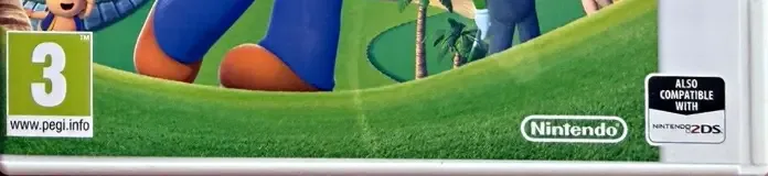 Mario Golf: World Tour, the PEGI square on its front