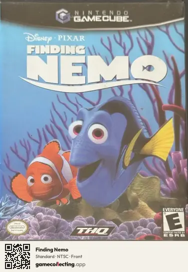 Finding Nemo Nintendo GameCube, NTSC box front