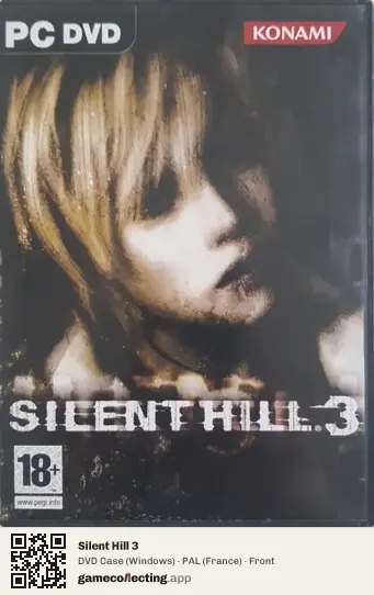 Silent Hill 3 Computer, France box front