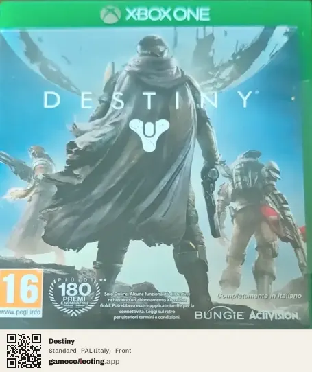 Destiny Xbox One, Italy box front