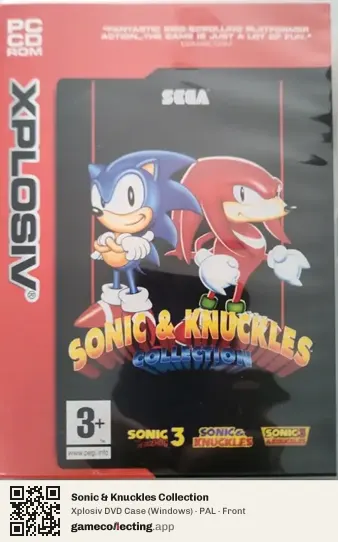 Sonic & Knuckles Collection Computer, PAL box front