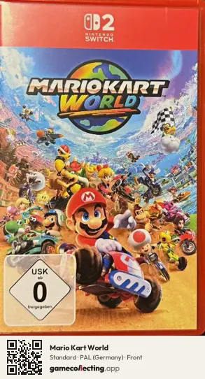 Mario Kart World Nintendo Switch 2, Germany box front