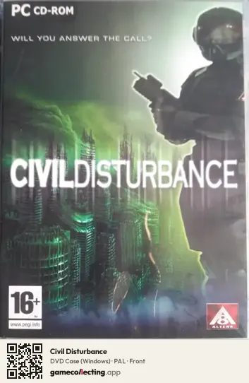 Civil Disturbance Computer, PAL box front