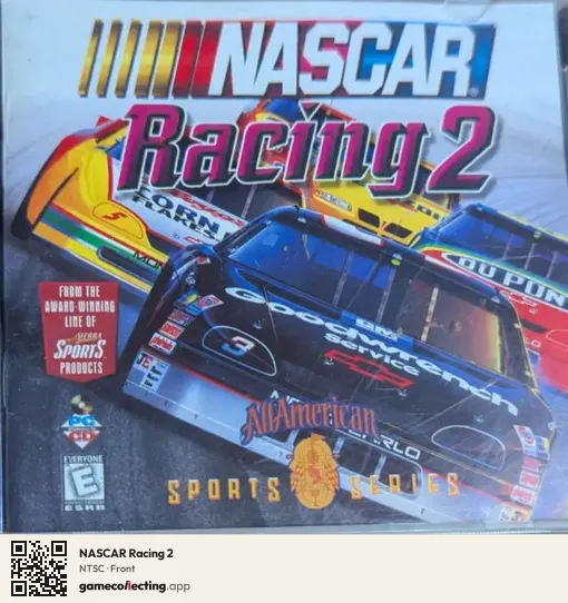 NASCAR Racing 2 Computer, NTSC box front