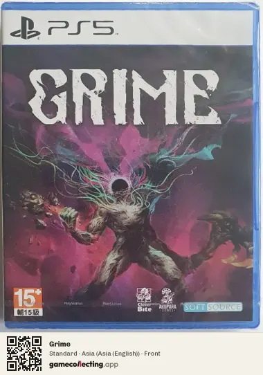 Grime PlayStation 5, Asia (English) box front
