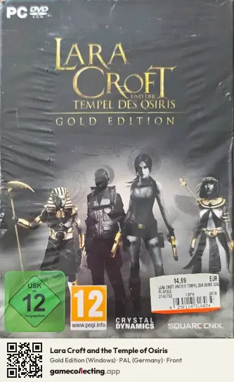 Lara Croft and the Temple of Osiris Computer, Germany box front