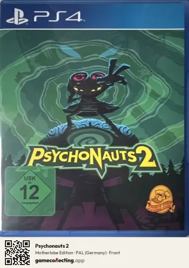Psychonauts 2 PlayStation 4, Germany box front