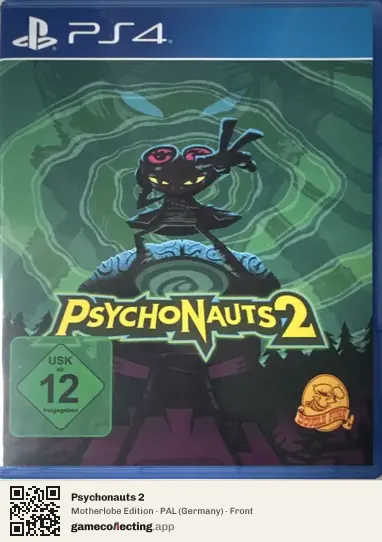 Psychonauts 2 PlayStation 4, Germany box front