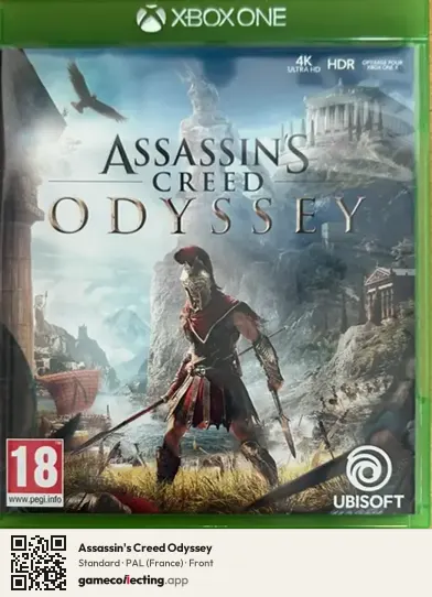 Assassin's Creed Odyssey Xbox One, France box front