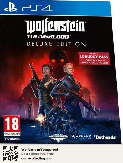 Wolfenstein: Youngblood PlayStation 4, PAL box front