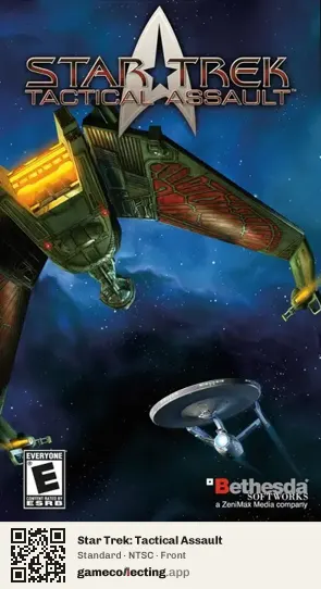 Star Trek: Tactical Assault PlayStation Portable, NTSC box front