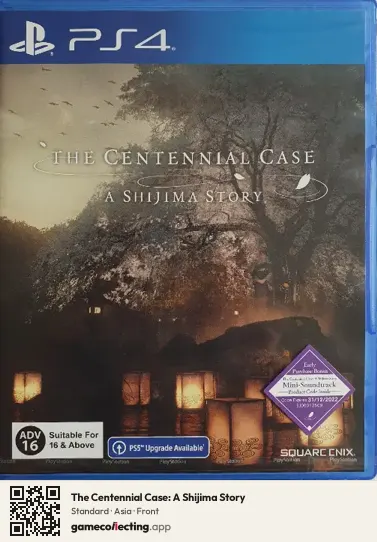 The Centennial Case: A Shijima Story PlayStation 4, Asia box front
