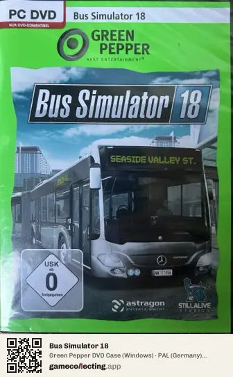 Bus Simulator 18 Computer, Germany box front