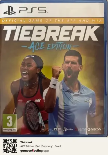 Tiebreak PlayStation 5, Germany box front