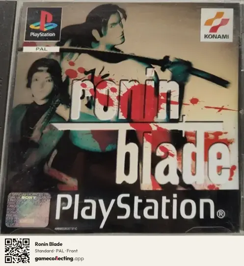Ronin Blade PlayStation, PAL box front