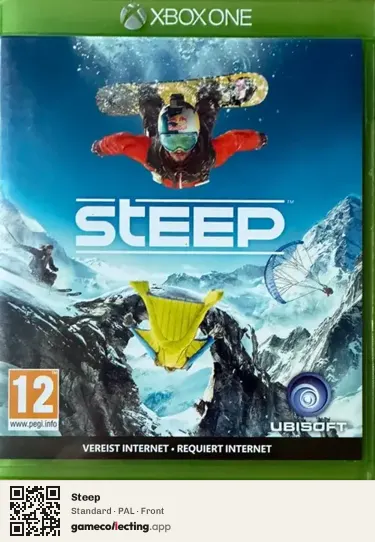 Steep Xbox One, PAL box front