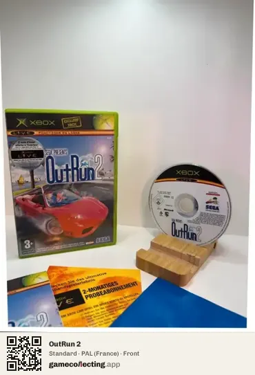 OutRun 2 Xbox, France box front