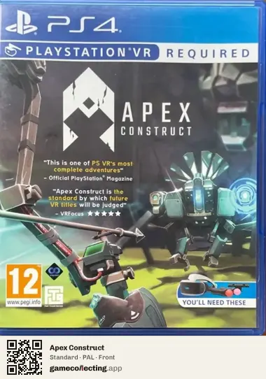 Apex Construct PlayStation 4, PAL box front