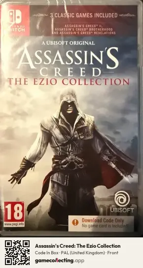 Assassin's Creed: The Ezio Collection Nintendo Switch, United Kingdom box front