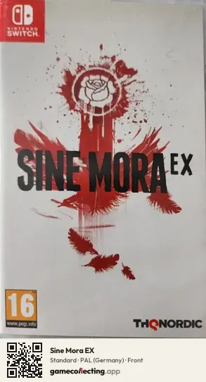 Sine Mora EX Nintendo Switch, Germany box front