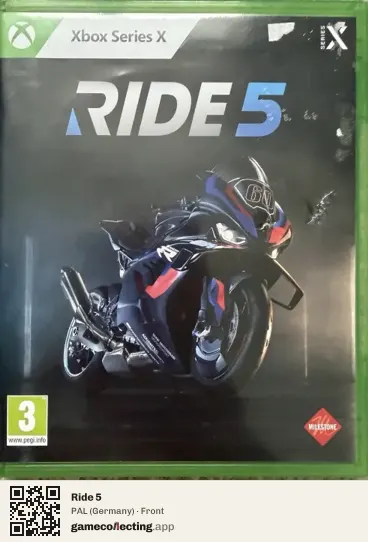 Ride 5 Xbox Series X, Germany box front