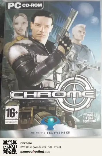 Chrome Computer, PAL box front