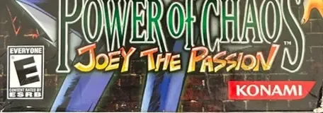 Yu-Gi-Oh! Power of Chaos: Joey the Passion, the ESRB box on its front