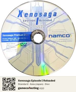 Xenosaga Episode I Reloaded PlayStation 2, Asia disc
