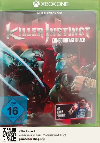 Killer Instinct Xbox One, Germany box front
