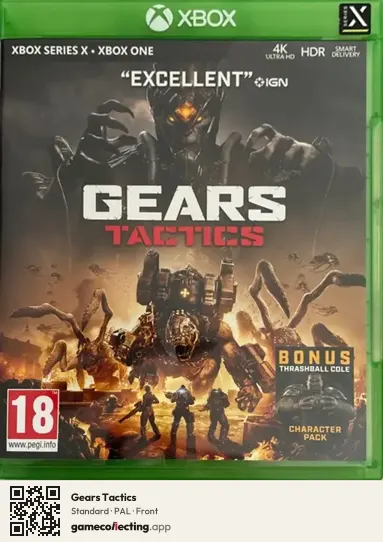 Gears Tactics Xbox One, PAL box front
