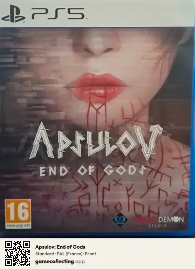 Apsulov: End of Gods PlayStation 5, France box front