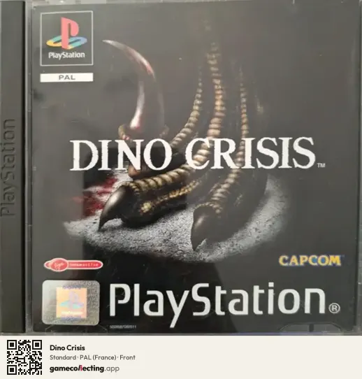 Dino Crisis PlayStation, France box front