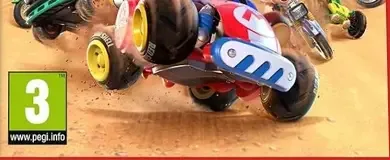 Mario Kart World, the PEGI square on its front