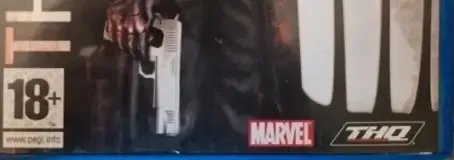 The Punisher, the PEGI square on its front