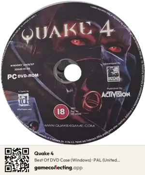 Quake 4 Computer, PAL disc