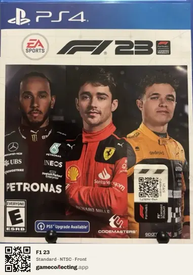 F1 23 PlayStation 4, NTSC box front