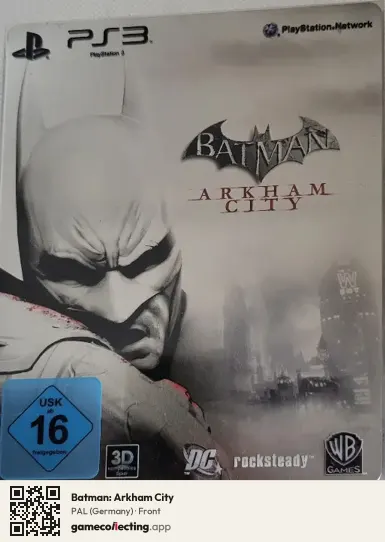 Batman: Arkham City PlayStation 3, Germany box front